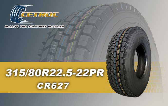 SPECIAL DESIGNED CETROC Size 315/80R22.5-22PR Pattern CR627 